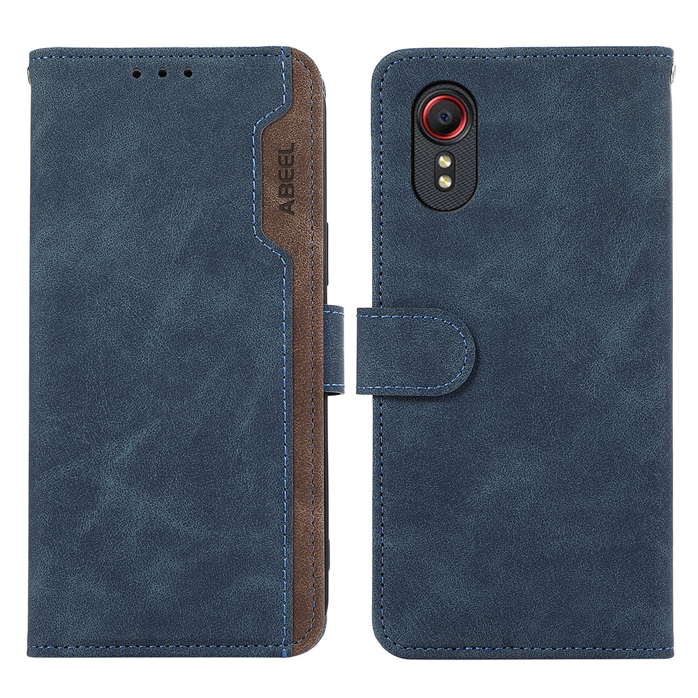 ABEEL For Samsung Galaxy Xcover 5 Case Leather Wallet Phone Cover RFID Blocking ABEEL For Samsung Galaxy Xcover 5 Case Leather Wallet Phone Cover RFID Blocking